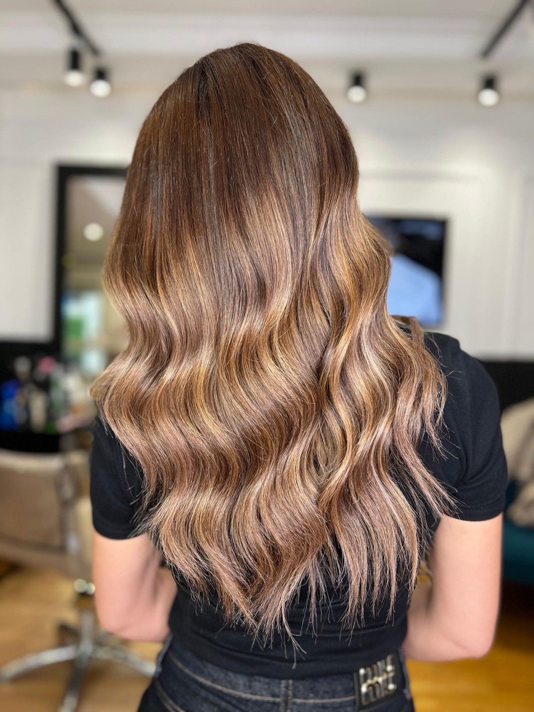 Studio Benvenuto #beograd Pramenovi Pramenovi na foliju / Balayage + feniranje - duga kosa