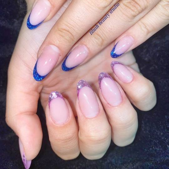 Blush Beauty Studio #beograd Izlivanje noktiju Izlivanje noktiju gelom + gel u boji - S dužina