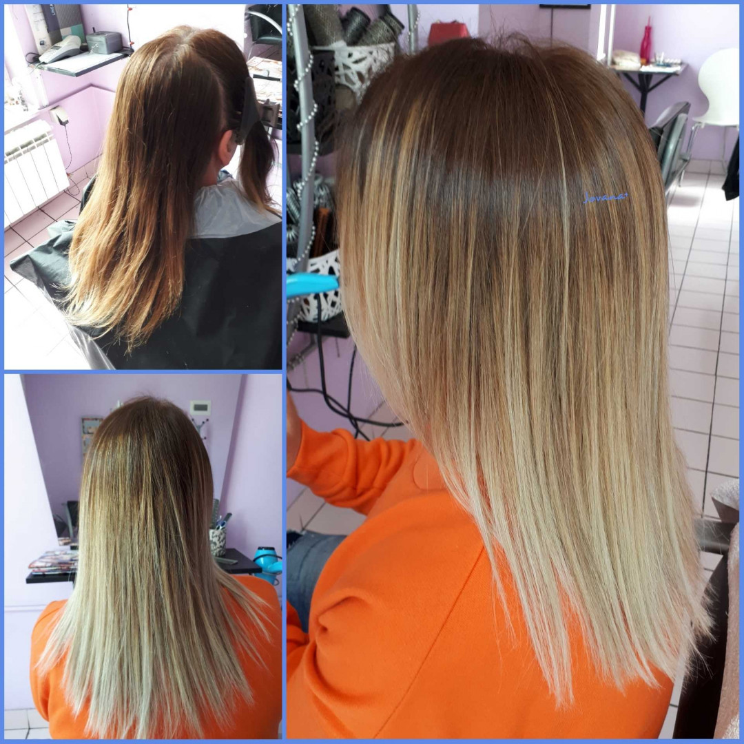 Jovana + #beograd Ombre, sombre, balayage Ombre / sombre / balayage + preliv - duga kosa