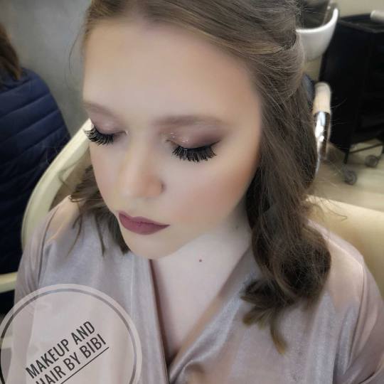 Bibi beauty centar #beograd Make-up / šminkanje Profesionalno šminkanje + veštačke trepavice mak