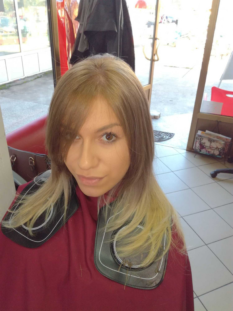 Viktorija City #beograd Ombre, sombre, balayage Senčenje cele kose, Ombre, Balayage + šišanje
