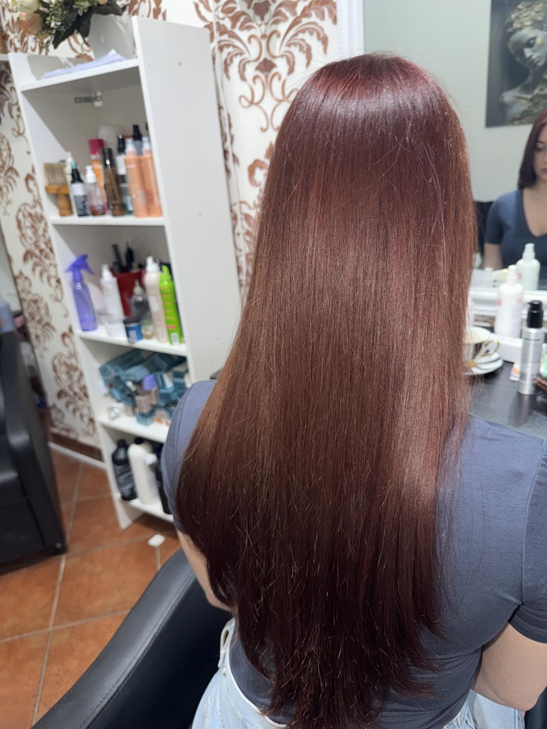 Farbanje cele dužine - duga kosa (na cenu se dodaje feniranje,tretman ili sisanje ) - Beauty room by Nada, Subotica Farbanje kose Frizerski saloni Farbanje kose, Subotica, Centar