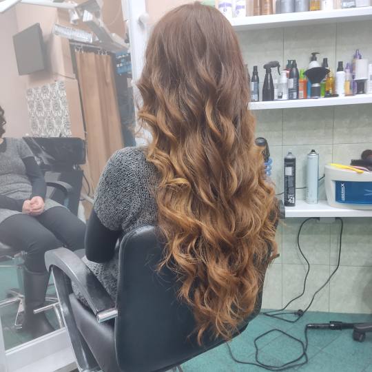 Candy S #novisad Feniranje i stilizovanje Feniranje WAVES - ekstra duga (gusta) kosa
