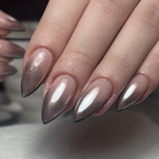 Del Art L #beograd Korekcija noktiju Korekcija noktiju + french - L dužina