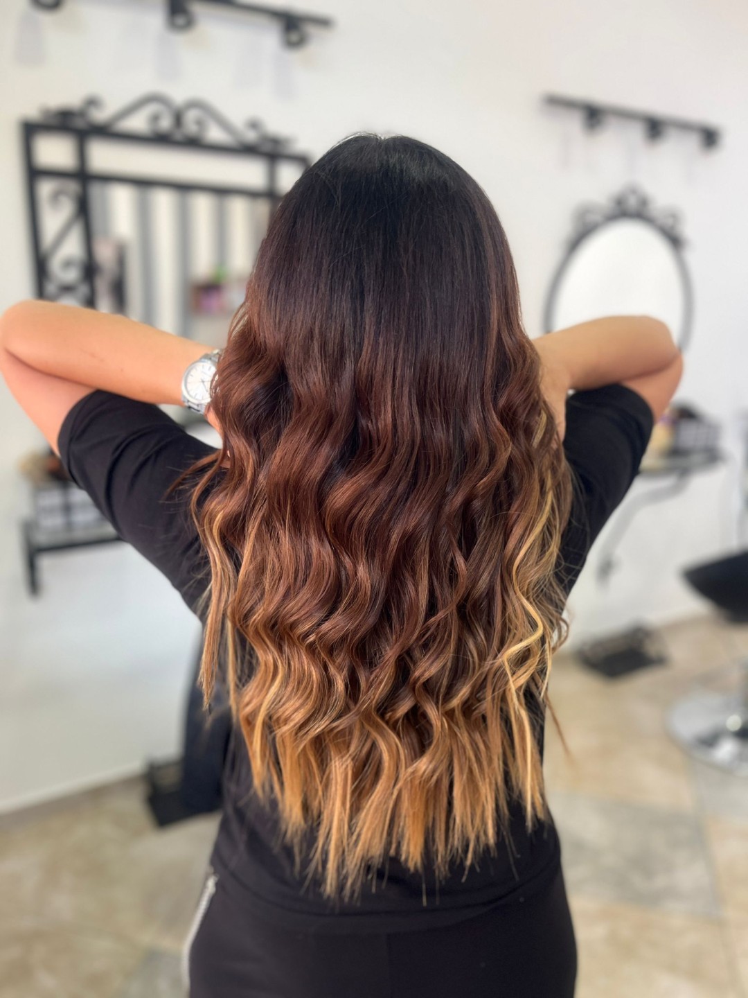 Hair studio mii #beograd Nadogradnja kose Nadogradnja kose keratin - po pramenu