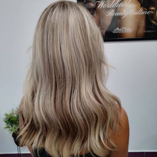 Studio CEC #beograd Pramenovi Pramenovi na foliju u više boja - duga kosa