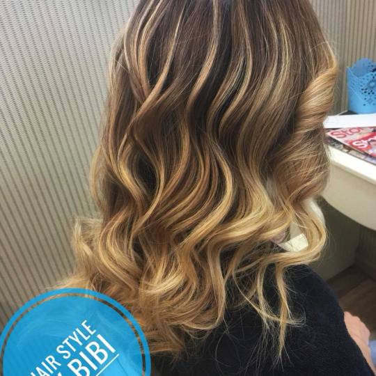 Bibi beauty centar #beograd Pramenovi Pramenovi na foliju u 1 / 2 boje / blanšem + preliv - kosa sr