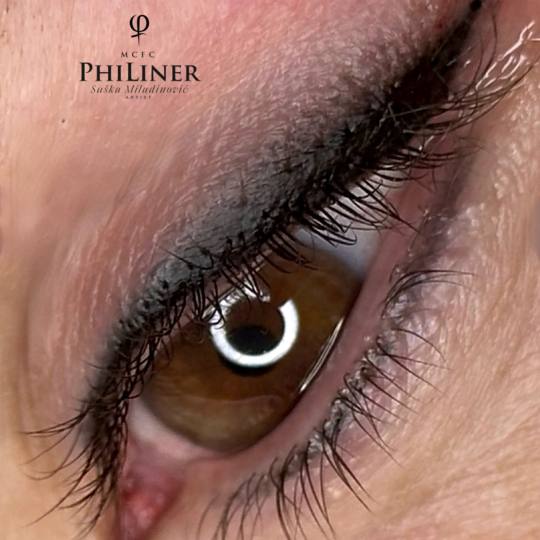 Esthetique Privé #beograd Trajna šminka PHI EYELINER - trajni ajlajner