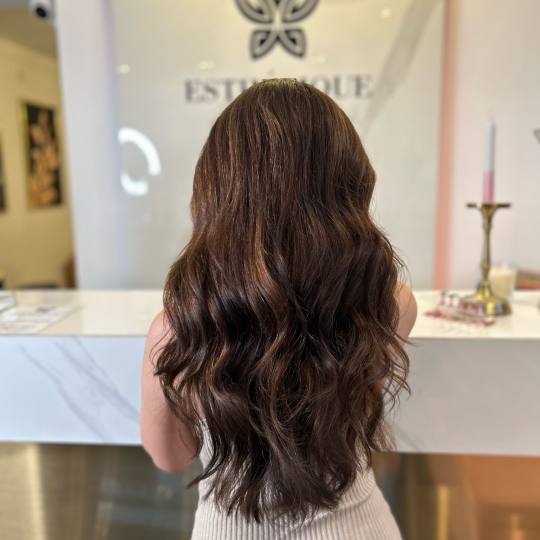 Esthetique Privé #beograd Ombre, sombre, balayage GOLDWELL Balayage + preliv + feniranje - duga kos