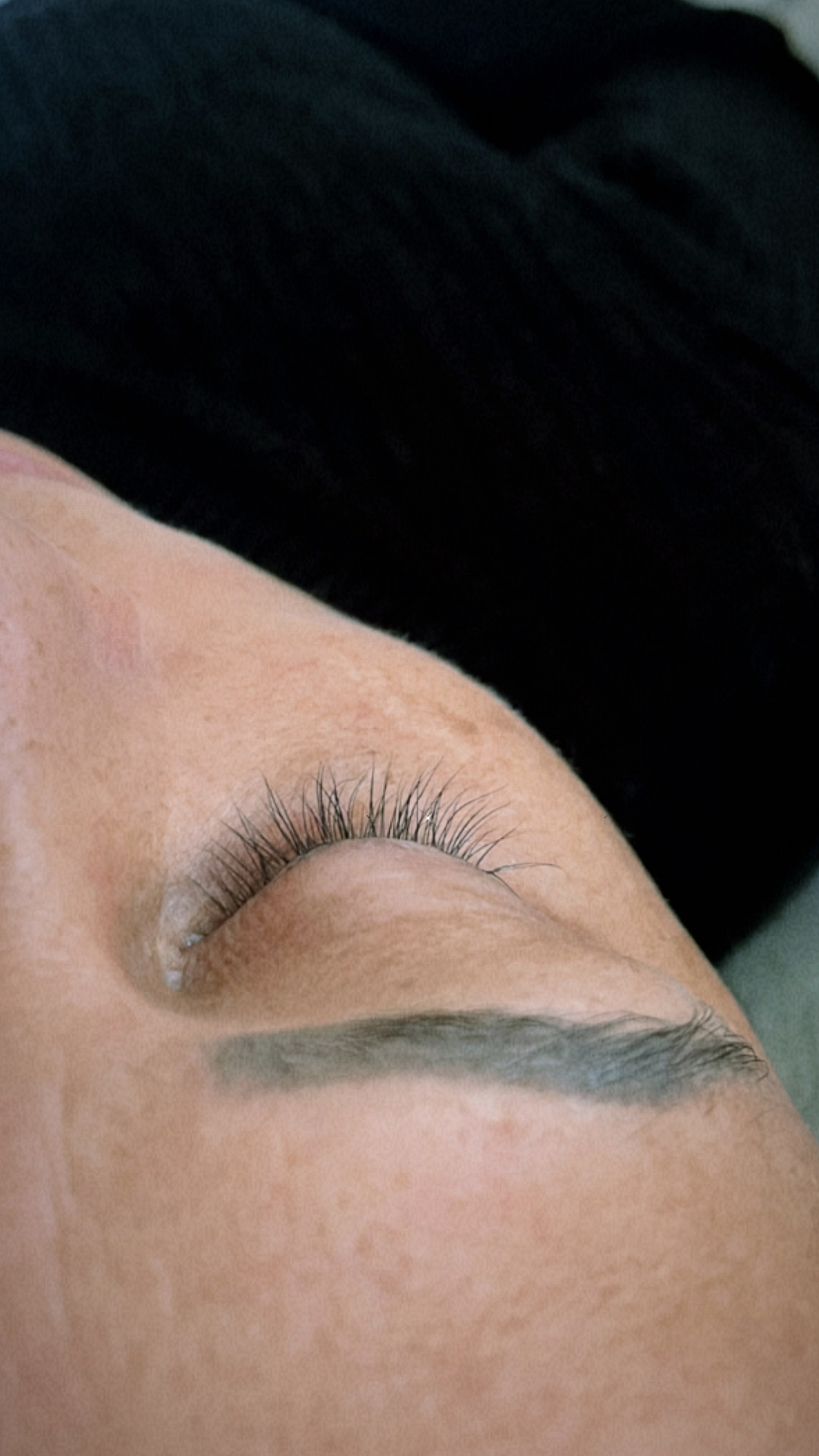Kod Mačeta #beograd Trepavice Lash lift plus keratin plus farbanje ️