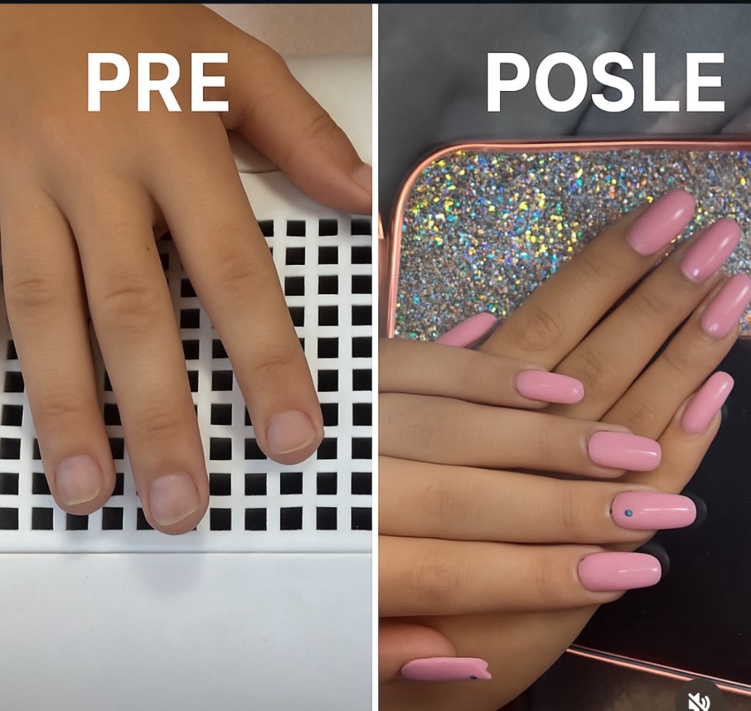 Beauty boom #beograd Izlivanje noktiju Izlivanje noktiju gelom + french / boja - L dužina