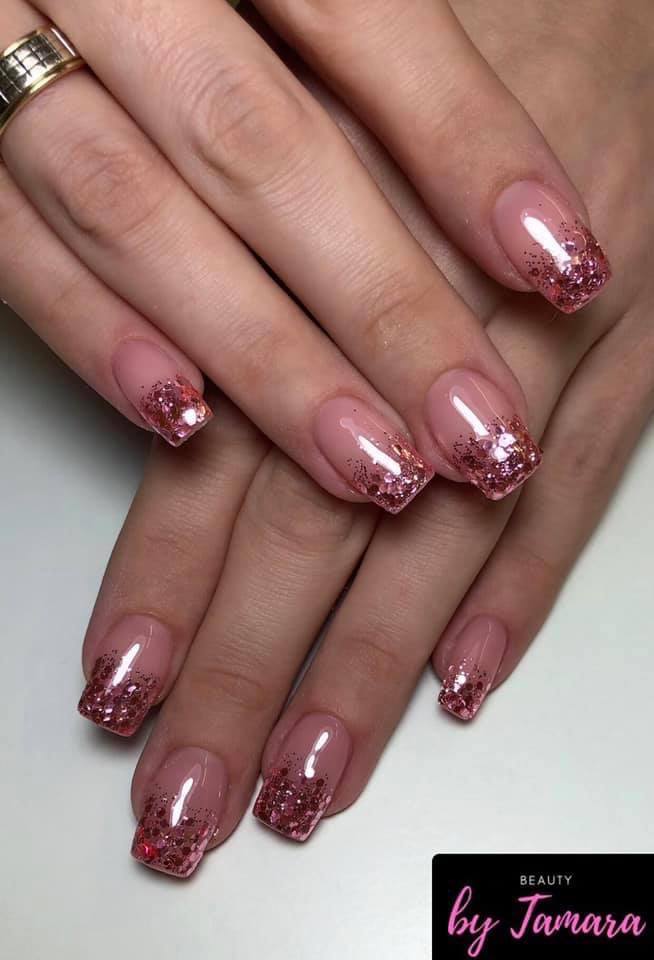 Beauty by Tamara #beograd Ojačavanje noktiju Ojačavanje prirodnih noktiju gelom