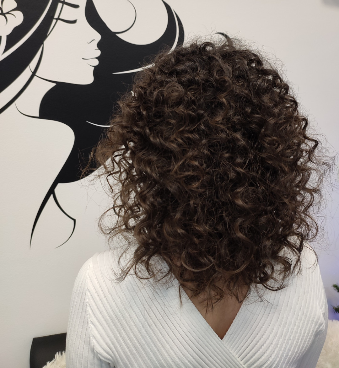 Infinity Hair #novisad Uvijanje, lokne i talasi Afro lokne - duga kosa