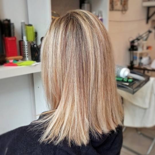 Salon Klinik #beograd Ombre, sombre, balayage Pramenovi - kosa srednje dužine