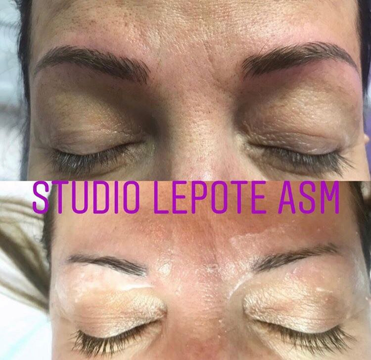 Japansko iscrtavanje obrva + prva korekcija - Studio lepote ASM, Beograd Obrve Lice Obrve, Beograd, Vračar, Čubura, Crveni krst