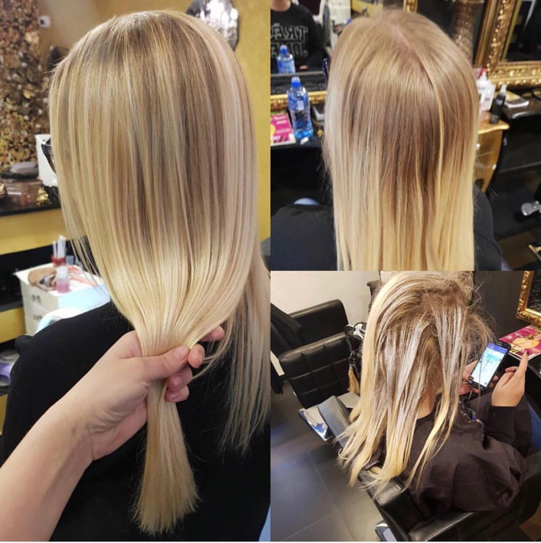 Balayage + preliv + feniranje - duga kosa - Baroque, Beograd Ombre, sombre, balayage Frizerski saloni Ombre, sombre, balayage, Beograd, Vračar, Čubura, Crveni krst