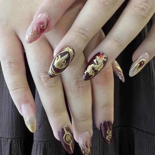 Pupuxfufu #beograd Ukrašavanje noktiju Nail art - složen