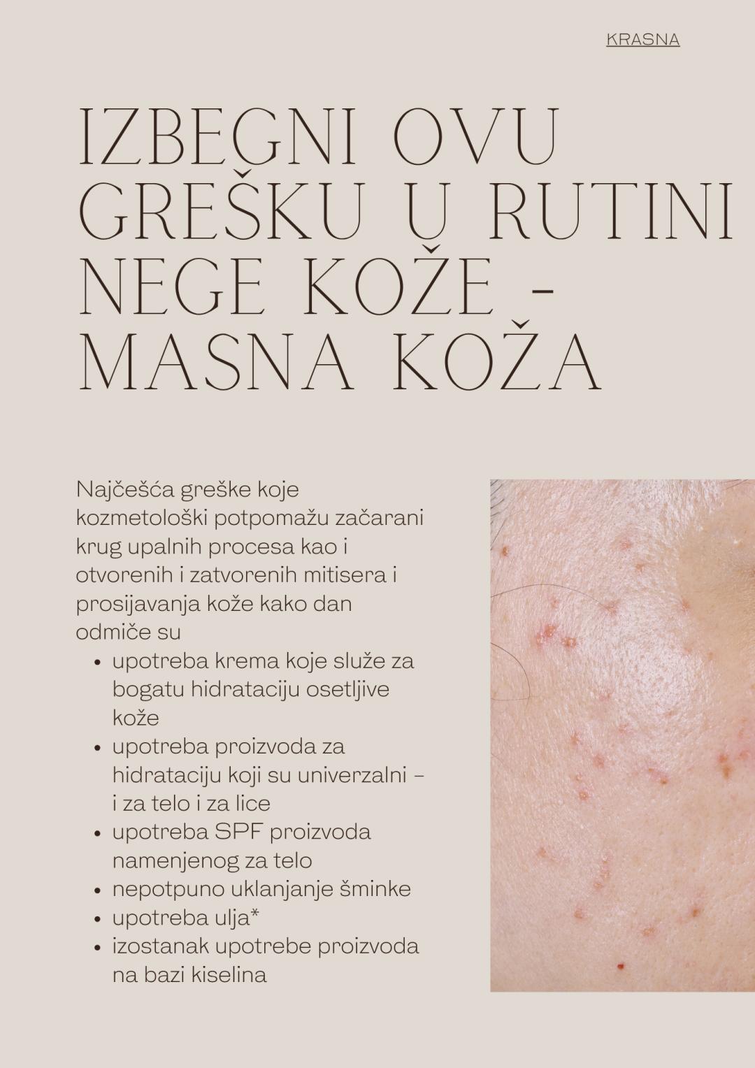 Dubinski higijenski 4 in 1 tretman - Krasna, Beograd Tretman lica Lice Tretman lica, Beograd, Vračar, Čubura, Crveni krst