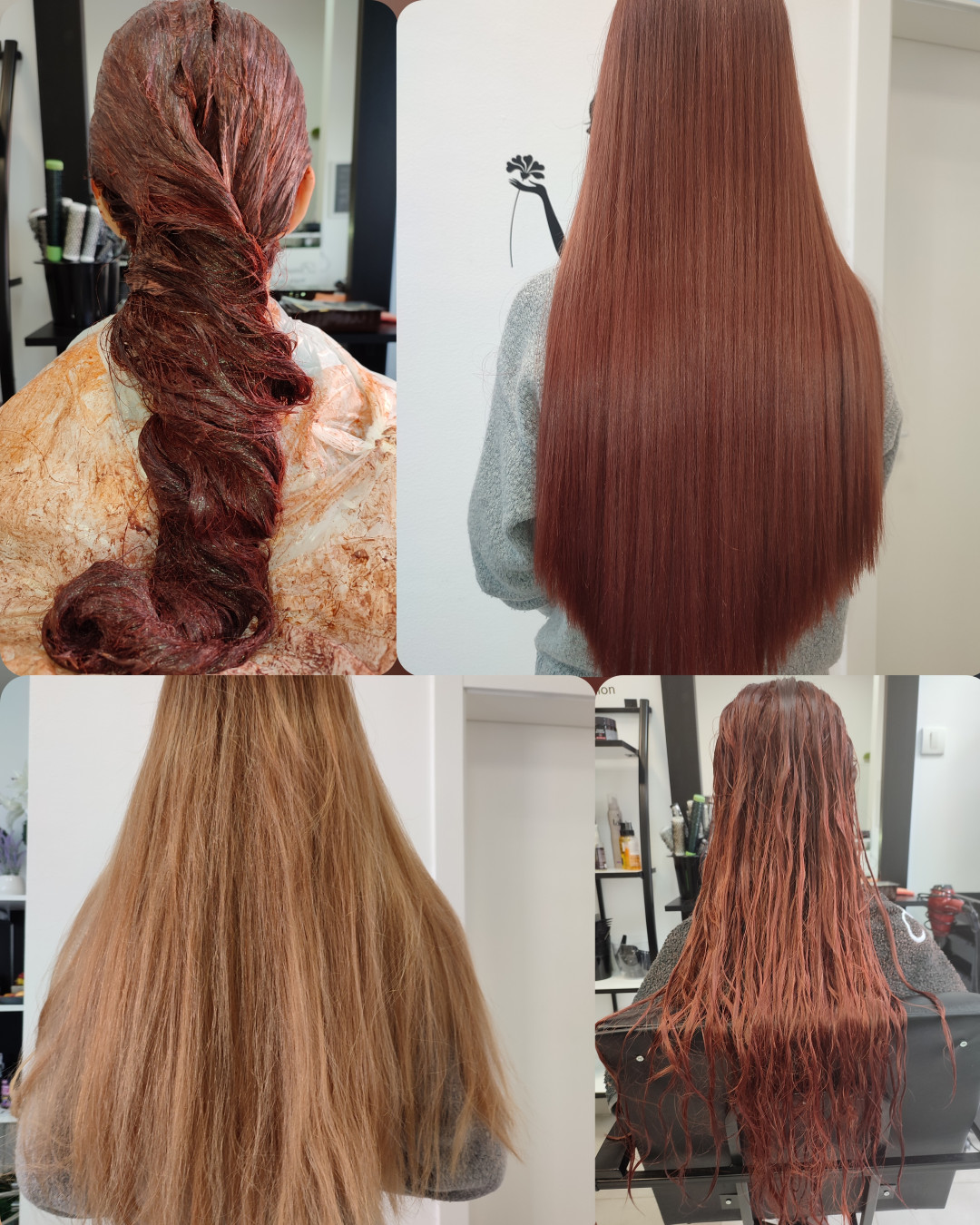 Infinity Hair #novisad Farbanje kose Farbanje cele dužine (profesionalna farba) - ekstra duga kosa