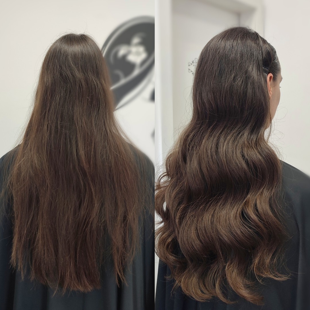 Infinity Hair #novisad Feniranje i stilizovanje Holivudski talasi (bez pranja) - duga/extra duga kosa