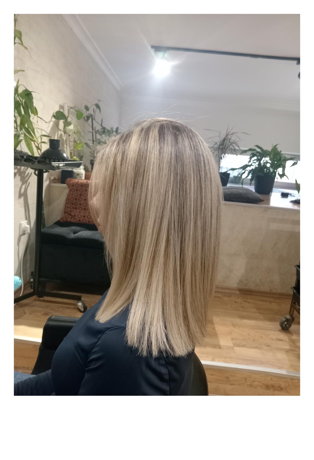 Frizerska Radionica #beograd Pramenovi Pramenovi + preliv + nega kose - duga kosa