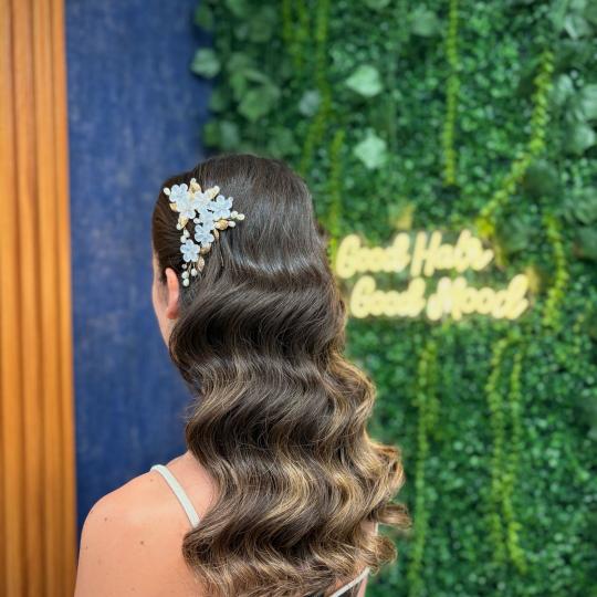 Marina Janjić Beauty room #beograd Svečane i frizure za svadbu Svečana frizura - složena