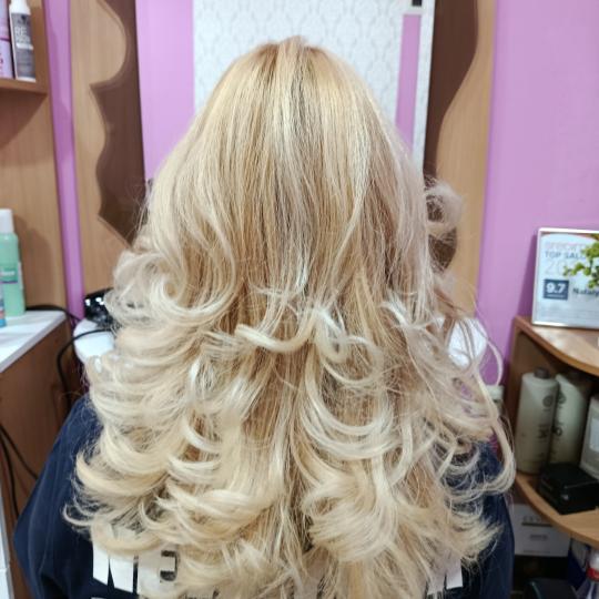 Nataly Trend Studio #novisad Pramenovi Pramenovi na foliju - ekstra duga kosa (od polovine leđa) Pr