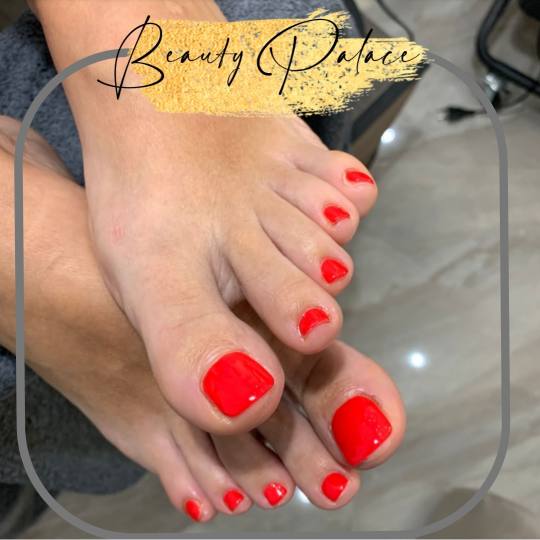 Beauty Palace by M #beograd Gel lak Pedikir + gel lak ( ruski pedikir )