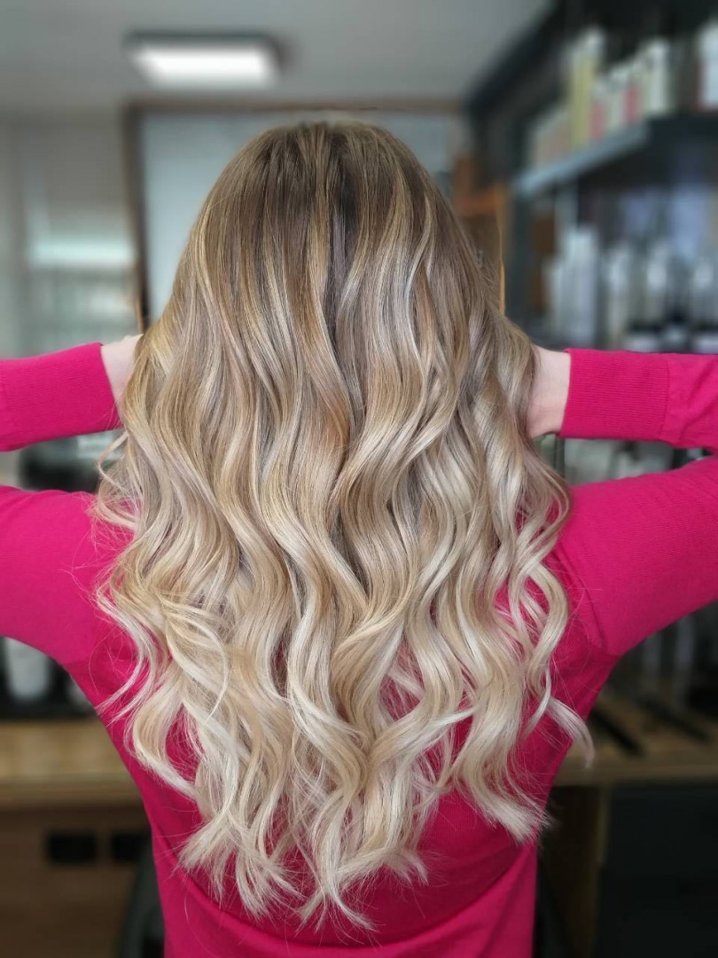 Balayage, ombre i sombre + preliv - duga kosa - Studio Benvenuto, Beograd Ombre, sombre, balayage Frizerski saloni Ombre, sombre, balayage, Beograd, Voždovac