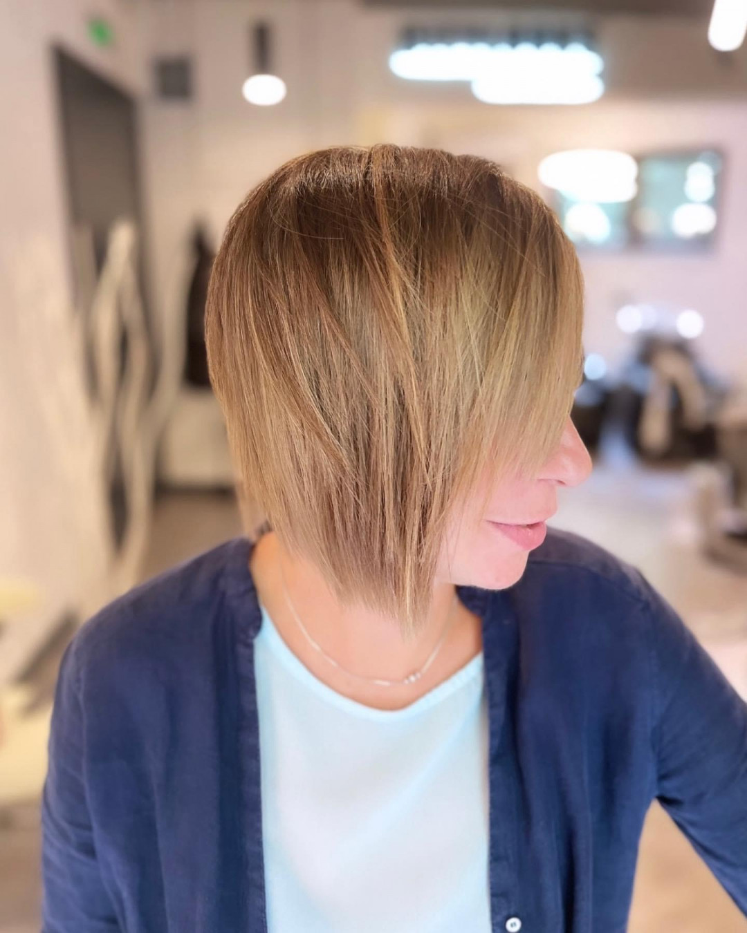 CityLooks #beograd Ombre, sombre, balayage Balayage french - kosa srednje dužine