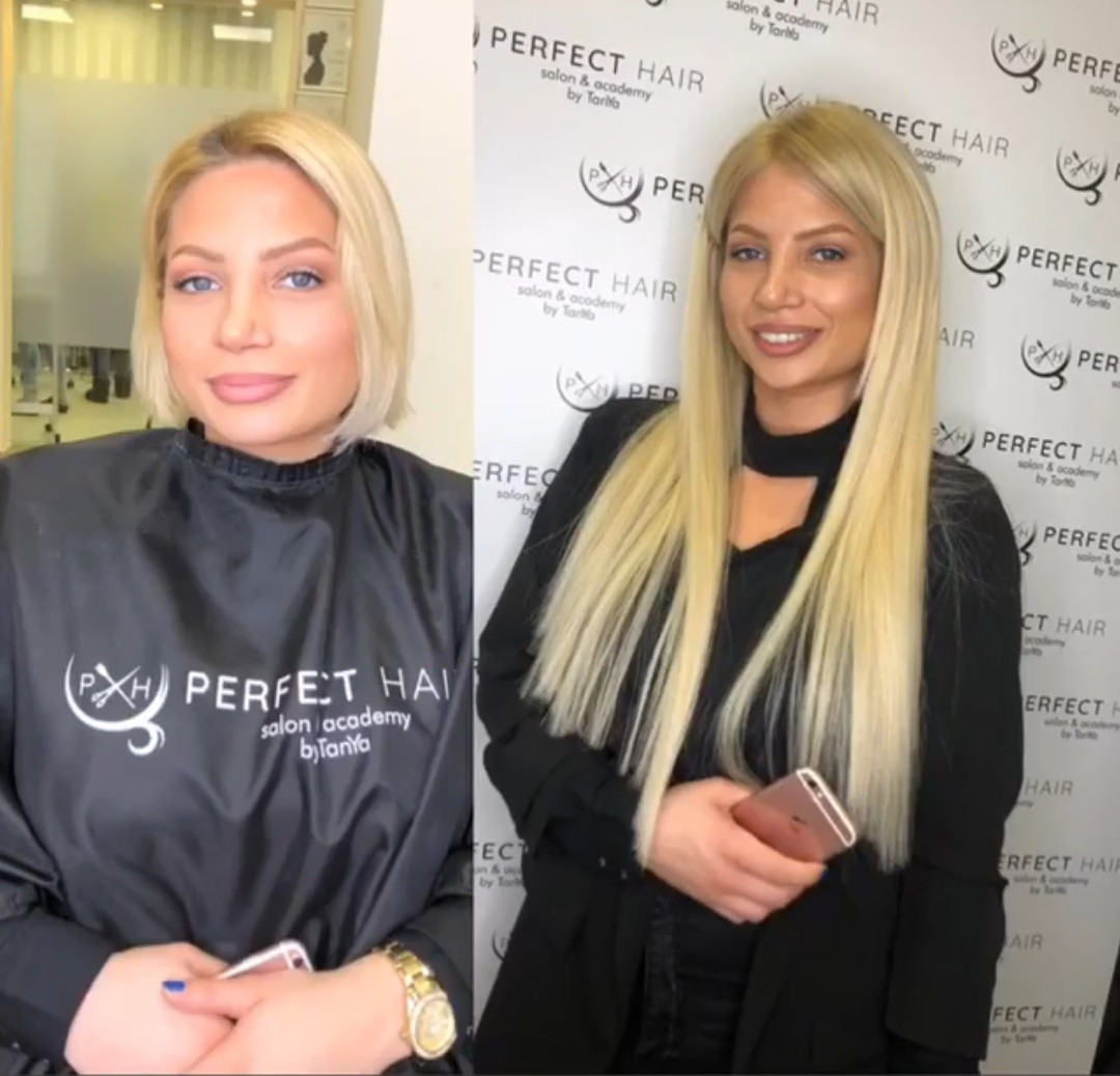 Perfect Hair Salon & Academy by TanYa #beograd Nadogradnja kose Nadogradnja kose  - 150 grama