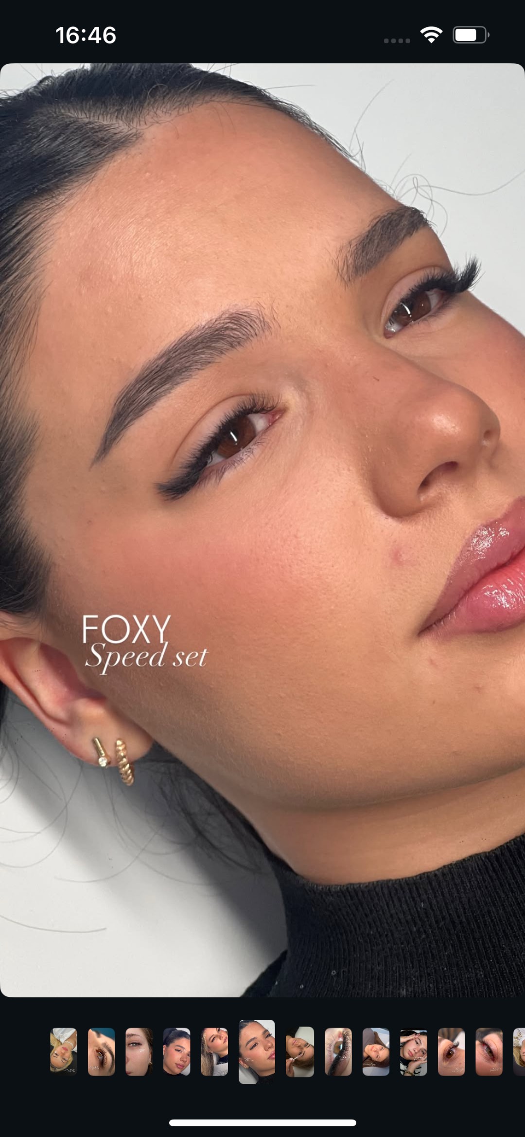 Jo Lash Academy #novisad Air brush potamnjivanje kože Foxy set trepavica