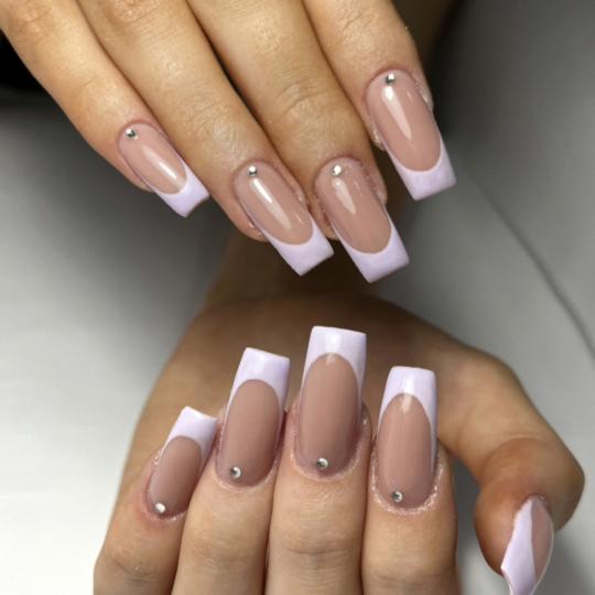 Princess beauty #nis Izlivanje noktiju Izlivanje noktiju gelom - L dužina