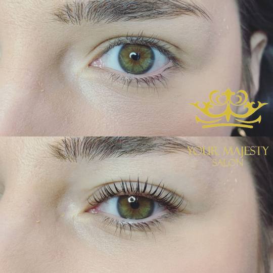 Your Majesty #beograd Nadogradnja trepavica Lash lift trepavica pre i posle tretmana  uvijanja priro