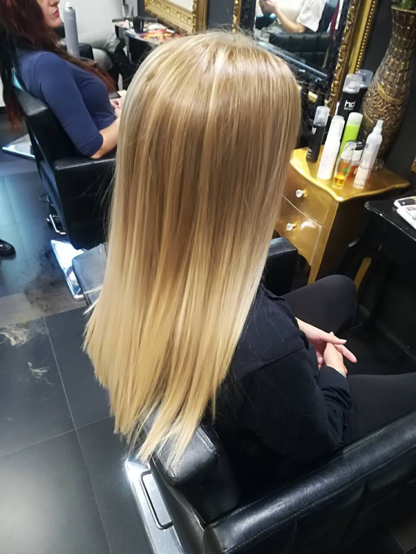 Balayage + preliv + feniranje - duga kosa - Baroque, Beograd Ombre, sombre, balayage Frizerski saloni Ombre, sombre, balayage, Beograd, Vračar, Čubura, Crveni krst