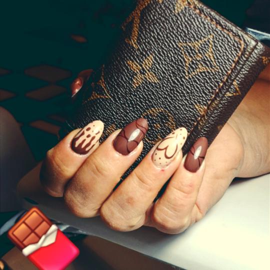 Mango beauty studio #novisad Manikir Korekcija tudjeg rada L i XL Nokti