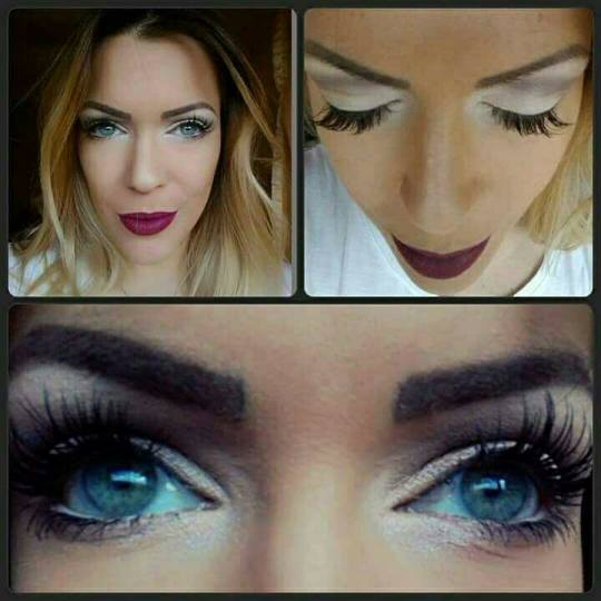 Viktorija City #beograd Make-up / šminkanje Profesionalno šminkanje + veštačke trepavice svilene