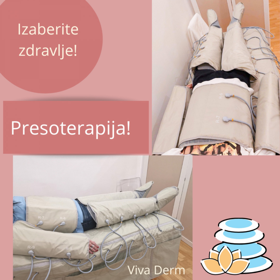 Viva Derm #beograd Masaža za mršavljenje Presoterapija - limfna drenaža 30 minuta