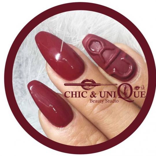 Chic & Unique #beograd Nadogradnja noktiju 3D nails art red Nadogradnja noktiju tipsama Da li su Vam