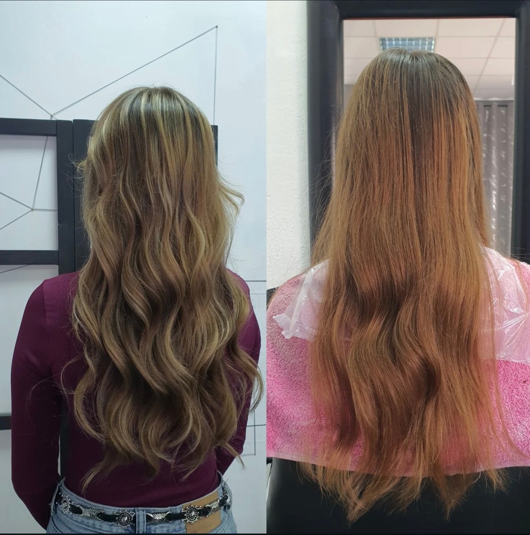 Šatiranje - duga kosa - Fancy L.V., Beograd Farbanje kose Frizerski saloni Farbanje kose, Beograd, Centar, Stari grad, Dorćol