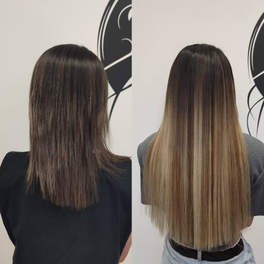 Infinity Hair #novisad Nadogradnja kose Uslužna nadogradnja kose keratinom - po pramenu