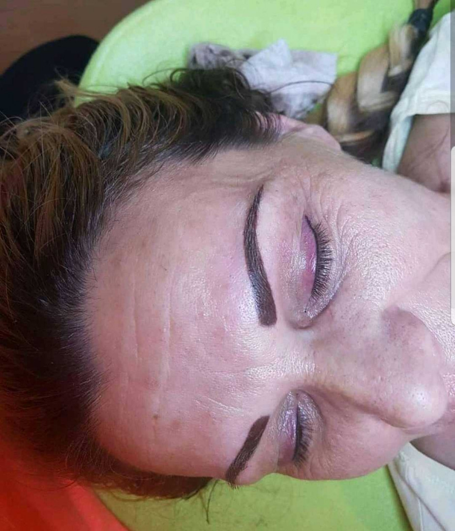 Tina B #beograd Obrve Klasično tetoviranje obrva + prva korekcija