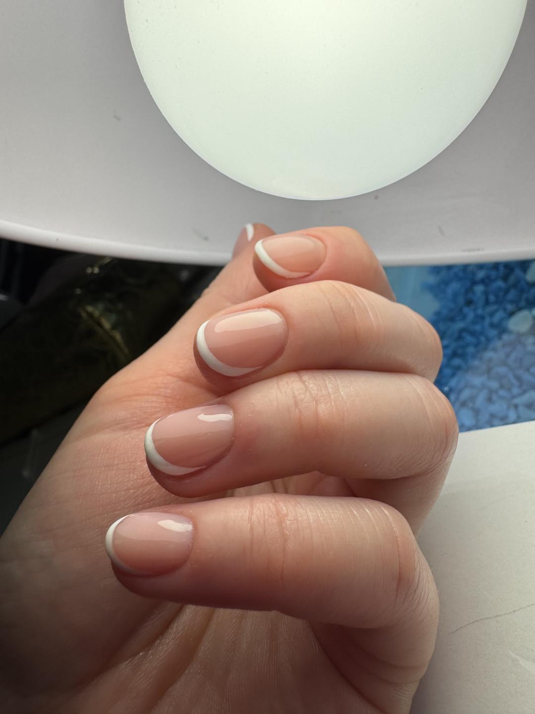 Lion King #beograd Ojačavanje noktiju Ojačavanje noktiju ruber bazom + frenč