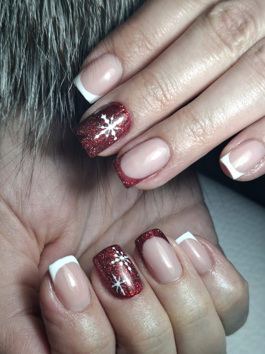 Beauty Studio by Milica Pavlović #beograd Manikir Korekcija gela + french - ruke