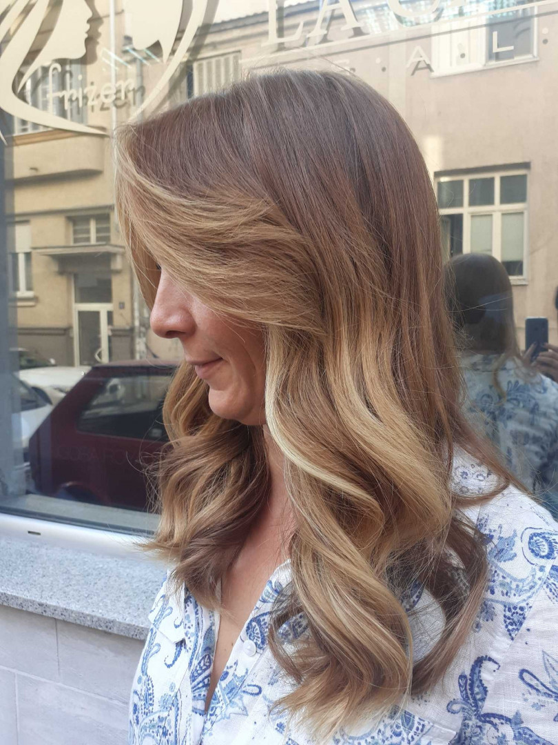 La capelli hair #beograd Ombre, sombre, balayage Balayage - duga kosa