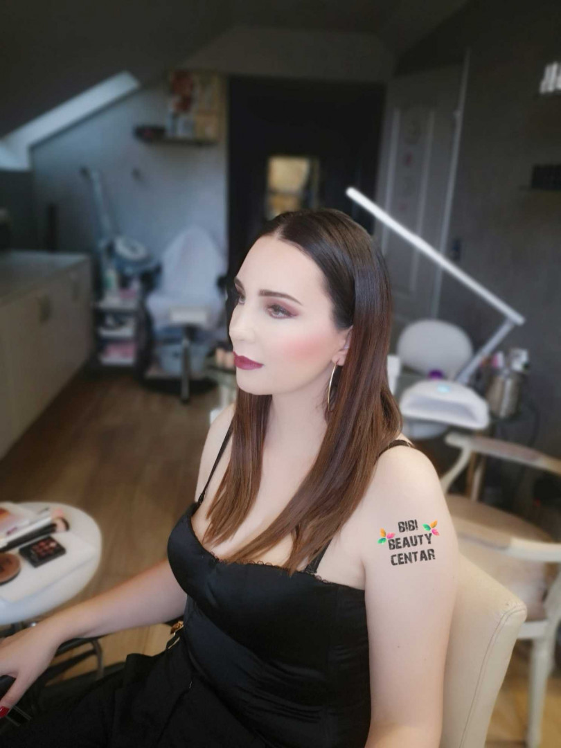 Bibi beauty centar #beograd Make-up / šminkanje Profesionalno šminkanje + veštačke trepavice