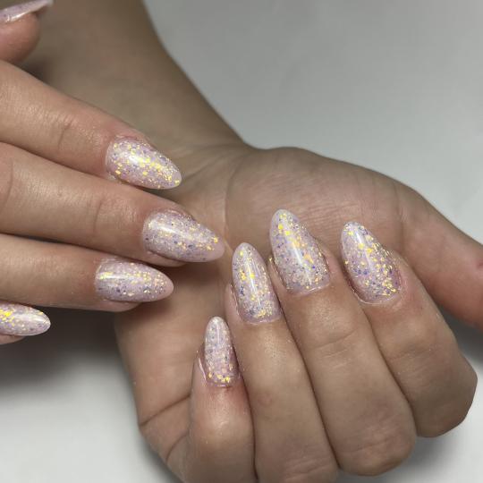 Princess beauty salon #nis Ojačavanje noktiju Korekcija ojačavanja noktiju gelom - S dužina