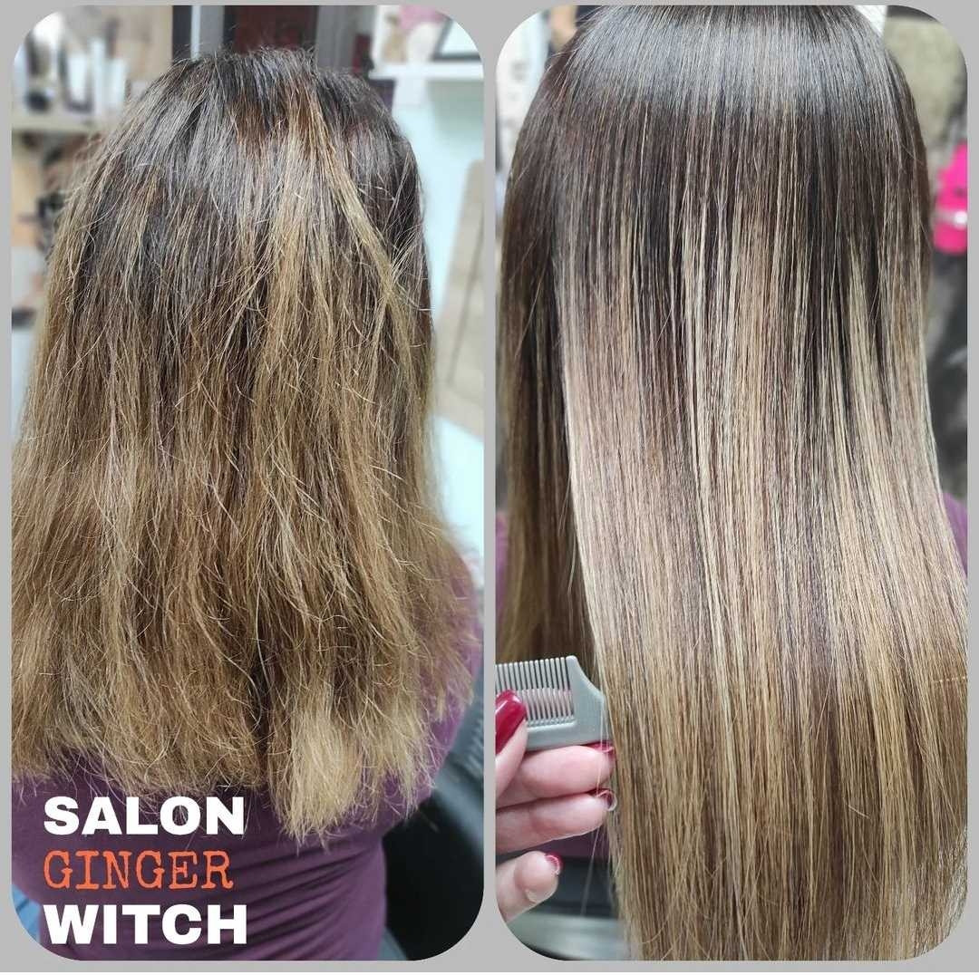 Ginger witch #beograd Keratinski tretmani Keratinsko ispravljanje kose duga kosa