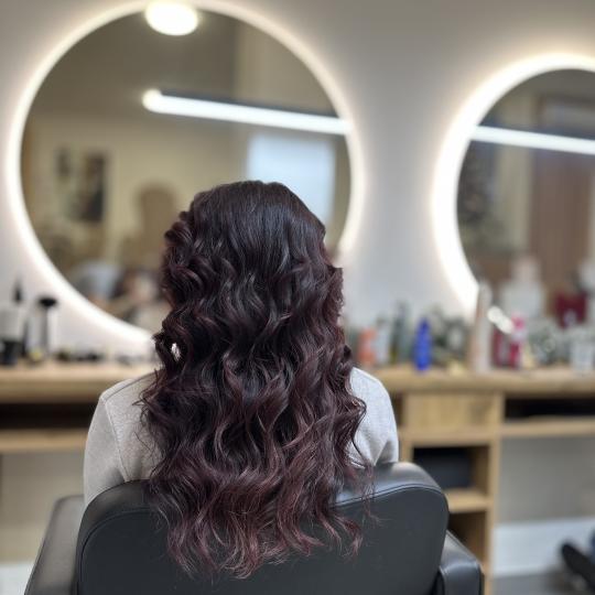 Studio Eleven Ladies&Gentlemen #beograd Feniranje i stilizovanje Feniranje na talase - kosa srednje 