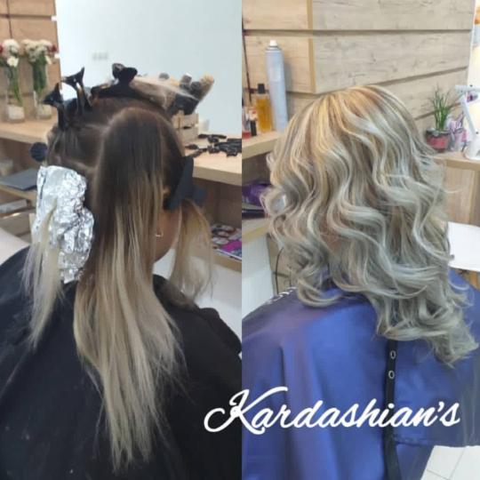 Kardashians Beauty Style #novisad Pramenovi Pramenovi + zaštita + preliv + feniranje - duga kosa Ko